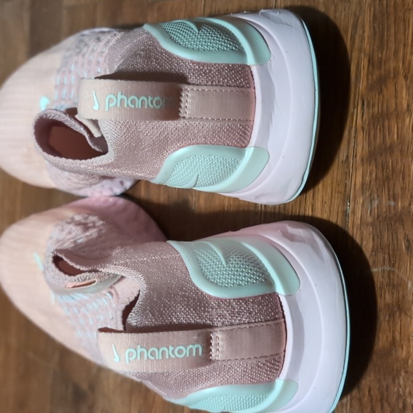 Pink Glaze Nike React Phantom Fly Knit Size 10 - Picture 3 of 5
